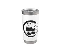 Flautas Transversales Músicos-Panda Flautas Transversales Vaso térmico de acero inoxidable de doble pared