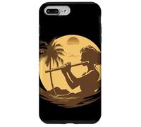 Flautista Femenina Ilustración Amante Flauta para Niñas Carcasa para iPhone 7 Plus/8 Plus