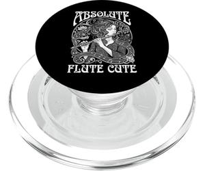 Flautista Flautista Flauta Absoluta Lindo Jugador Chica Músico PopSockets PopGrip para MagSafe