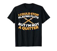 Flautista Músico Dulce - Instrumento Música Clarinete Flauta Camiseta