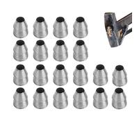 FLAVAS Cuñas de mango de herramienta - Kit de cuñas de hacha de seguridad | Juego de cuñas de repuesto de mango de martillo, cuñas cónicas redondas, accesorios de refuerzo de cuña de acero