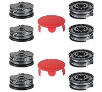 Flaveano Hilo Desbrozadora para Bosch Art 24 27 30 Cortabordes | 8 Carretes y 2 Tapas para AdvancedGrassCut36