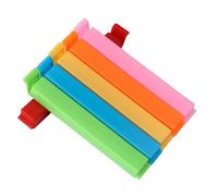 FLAVNTEL 50 piezas Pinzas Bolsas Alimentos Pinzas Cierra Bolsas Pinza de Plástico 11cm/4.3in Pinzas Cocina Bolsas Clip Colores Mezclados Pinzas para Cerrar Bolsas Para Sellar Alimentos Snacks Café