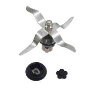 FLAVOR PLUS Cuchillas + portacuchillas/Embrague, compatibles para Monsieur Cuisine Connect y Smart. Antes de Comprar Comprobar Que el piñón Inferior de 5 lóbulos es el Adecuado para su máquina
