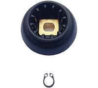FLAVOR PLUS Portacuchillas, Engranaje, Base Cuchillas, Embrague Compatible para Monsieur Cuisine Plus Plus, Silvercrest, Pieza 12 Dientes. Compruebe la Coincidencia de su Pieza Antes de Comprar
