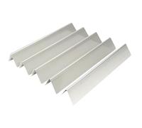 Flavorizer Bars, Grill Burner Covers, 15.75x3.15x2.76 Inches 5X Replacement Bars, Rust-Resistant Finish, Dishwasher Safe Cleaning for BBQ, Outdoor Grilling and Barbacoa Use