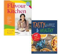Flavour Kitchen By Crystelle Pereira & Tasty & Healthy F*ck That's Delicious By Iota 2 Books Collection Set