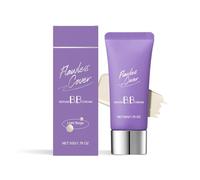Flawless Cover Serum BB Cream, Perfect Serum BB Cream, Crema hidratante ligera con cuidado de la piel, resistente al agua y de larga duración (marfil)