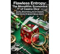Flawless Entropy: The Monolithic Economics of Casino Dice: Acrylic, Micrometers, and the Paranoid Manufacturing Architecture of Global Table Gaming in Modern Market History