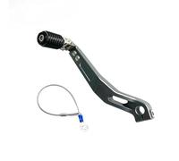 FLBZBLKASL pedal de la palanca de cambios Palanca de cambios plegable ajustable para motocicleta F650GS, G650GS, F700GS, F800GS, ADV, F800 GS, años 2007 a 2019, 2017 y 2018.(Titanium)