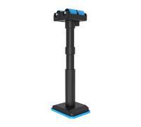 FLCPJGV 2 Piezas Barra Telescópica de Soporte para Armario de Baño con Doble Brazo Y Rodillo Eccéntrico Ajuste Simple Y Seguro Adecuada para Obreros Talleres, 1 pieza