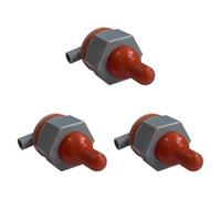 FLCPJGV 3 Piezas Tetinas para Beber Corderos Cabritos Chupete Botella Goma Flexible con Base Extraíble Fácil de Montar Adecuado para Niños Animales Agricultur, Estilo 2