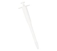 FLCPJGV Alimentador de Pastillas para Mascotas Herramienta de Alimentación de Tabletas para Perros Gatos Punta Suave Silicona Reutilizable Ergonómica, Blanco