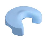 FLCPJGV Almohada Lateral con Soporte Ergonómico Cervical Espuma Viscoelástica Adaptable Orificio para Brazo y Funda Que Se Puede Quitar Apta para Leer Ver, Cielo Azul, tal como se describe