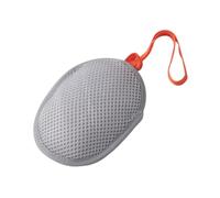 FLCPJGV Bolsa Exfoliante para Jabón Bolsa de Malla para Jabón Bolsa de Espuma para Exfoliar Jabón Funda con Cuerda Poliéster Adecuada para Uso Diario en Baño, Gris