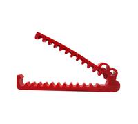 FLCPJGV Clip para Sellar Bolsas de Alimentos, Ideal para Conservar en Paquetes, Rojo