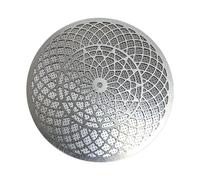 FLCPJGV Espresso Puck Screen Pantalla de Filtrado Inoxidable Filtro Portafiltro Reutilizable Disco de Distribución de Agua Placa Protectora Adecuada para, tal como se describe, 51mm