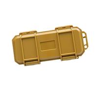 FLCPJGV Estuche Sellado Caja Rígida de Herramientas Impermeable con Esponja Integrada Protector Contra Impactos Portátil Adecuada para Viajes Aventura Y O, MarrÓn