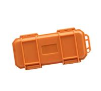 FLCPJGV Estuche Sellado Caja Rígida de Herramientas Impermeable con Esponja Integrada Protector Contra Impactos Portátil Adecuada para Viajes Aventura Y O, Naranja