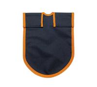 FLCPJGV Funda para Pala Coche, Cubierta Protectora para Maletero Auto, para Jardín , Negro con borde naranja