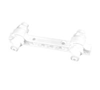 FLCPJGV Localizador para Grifo de Ducha con Accesorio de de Apertura Soporte para Cabezal de Ducha Adaptador para Tubo PPR Plantilla Resistente, Prueba de presión Blanca, Individual