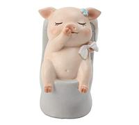 FLCPJGV Micro Adorno Miniatura Animal Figura Coleccionable Ciervo Modelo Resina Figurita para Decoración de Bonsái Mesa Cumpleaños Boda, 6