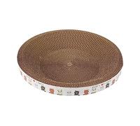 FLCPJGV Rascador para Gatos Cartón Tabla Protectora de Muebles Cama Nido Diseño Cómodo Resistente Adecuado para Gatos Domésticos Regalo Decoración D, M