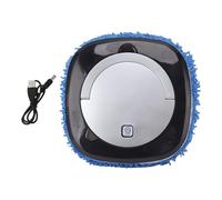 FLCPJGV Robot Aspirador automático para Fregar Suelos, fregador Inteligente, fregador doméstico para alfombras, Argén