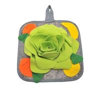 FLCPJGV Snuffle Pad Alfombrilla de Búsqueda para Mascotas Tapete de Antideslizante Juguete Interactivo de Entrenamiento con Asa Material Adecuado, Azul