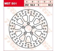 FLD 1690 / FLHR 1450 Disco De Freno Trasero TRW MST501