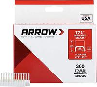 Flecha a721189 aislante grapas, T72, 9 mm x 15 mm (Pack de 300)