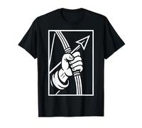Flecha de Mano de Arquero con Arco Camiseta