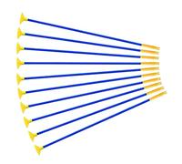 Flechas de ventosa 10 piezas de flechas de plástico para niños Juego de tiro con arco de 18,5 pulgadas Juguetes Flechas de repuesto Juguete de práctica para niños Adultos Flechas de ventosa Juego de t