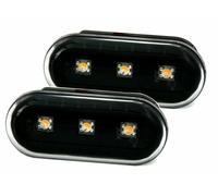 Flechas Led Negras VW Golf 4 Passat Polo Ford Fiesta Focus Indicadores Tuning