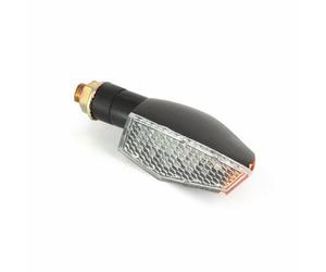 Flechas Moto Led Homologadas Negras Yamaha FZ6 Fazer 600 FZ1 1000 R6 MT09 MT07