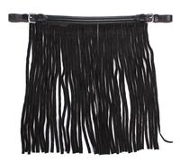Flecos antimoscas Fly fringe cuero QHP - cob