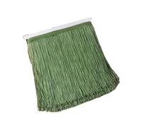 Flecos de Seda Anchos, Cinta de encaje tejida con borlas largas colores, 10 metros, 10/15/20/30 cm, accesorios costura for prendas vestir y baile latino(No36,15cm)