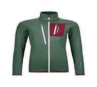 FLEECE GRID JACKET W - C: green forest T: S