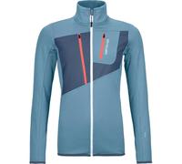 FLEECE GRID JACKET W - C: light blue T: XS