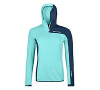 FLEECE LIGHT GRID ZN HOODY W C: ice waterfall S: XS