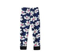 Fleece Lined Leggings Girls Cute Printed Thermal Leggings Kids Winter Warm Spotty Trousers Children Thick Cotton Yoga Pants Toddler Footless Stretchy Sports Tights