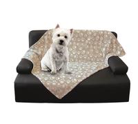 Fleece Plaid "EMMI" Clásico beige; L x A: 50 x 75 cm