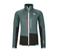 FLEECE RIB JACKET W C: dark arctic grey S: M