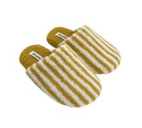 Fleece Slippers for Women Men, Warm Plush House Mules | Soft Cushioned Insole, Non-Slip Sole, Cozy Winter Indoor Bedroom Home Shoes for Women Men
