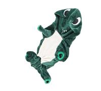 Fleece Winter Lindo Dinosaur Din Dog Clothes Hoodies for Small Dogs Puppy Chaqueta Traje (XL)