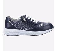 Fleet & Foster Bev Espuma Viscoelástica Mujer Casual Zapatillas Moda Azul Marino