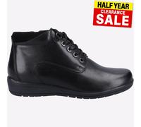 Fleet & Foster Botas Columbia de cuero con espuma viscoelástica Mujer