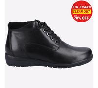 Fleet & Foster Botas Columbia de cuero con espuma viscoelástica Mujer