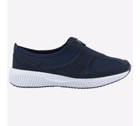 Fleet & Foster Cora Mujer Diseño Moderno Memoria Espuma Zapatillas Azul Marino