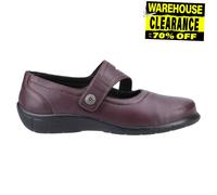 Fleet & Foster Ethel Espuma Viscoelástica Zapatos Mujer Cuero Casual Mary Jane